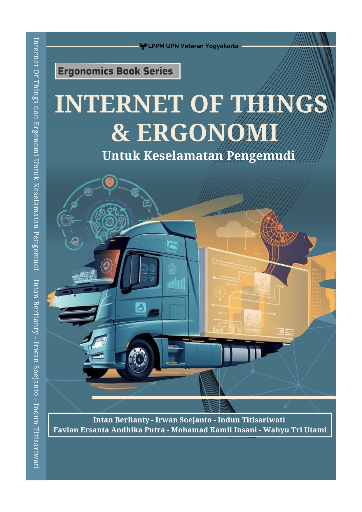 Cover Buku Internet of Things dan Ergonomi Untuk Keselamatan Pengemudi